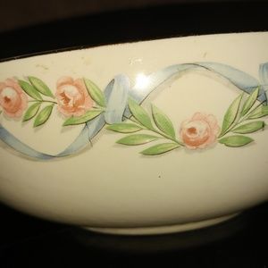 Vintage Gold Rimmed Server